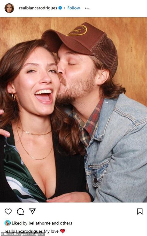 Yellowstone star Luke Grimes and his wife Bianca Rodrigues thrill fans with a rare PDA-filled photo ahead of their fifth wedding anniversary Check more at https://maholicious.com/yellowstone-star-luke-grimes-and-his-wife-bianca-rodrigues-thrill-fans-with-a-rare-pda-filled-photo-ahead-of-their-fifth-wedding-anniversary/ Fifth Wedding Anniversary, Luke Grimes, Wedding Anniversary, Fan, Stars, Quick Saves