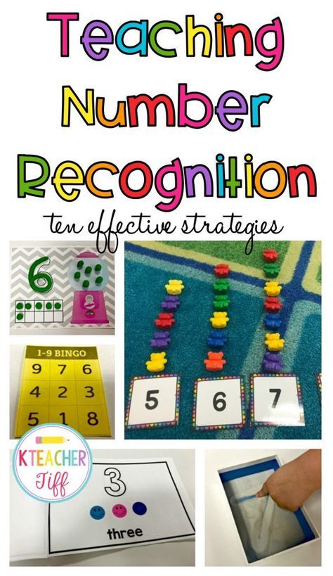 This is my go-to post for activities and games to teach number recognition. Preschool and kindergarten friendly ideas. Number Recognition Preschool, Oppgaver For Barn, Number Recognition Activities, Daycare Business, Prek Math, Teaching Numbers, Math Intervention, Numbers Preschool, Number Recognition