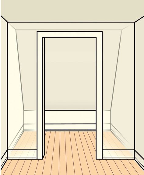 Bedroom Closet Remodel: Planning Guide, Redesign Tips, Ideas - This Old House Adding Closet To Bedroom, Bedroom With Sloped Ceiling, Sloped Closet, Knee Wall Closet, Sloped Wall, Closet Dimensions, Old Bedroom, House Closet, Closet Redo