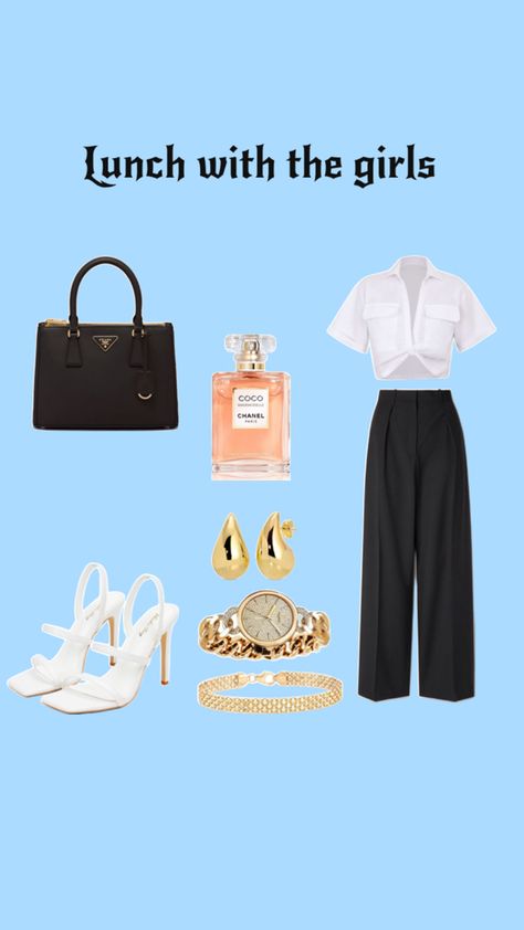 This is lunch date outfit I put together . Looking forward to wearing  it . Lunch With The Girls Outfit, Lunch Date Outfit, Date Outfit, Lunch Date, Chanel Paris, Date Outfits, Coco Chanel, Put Together, Looking Forward