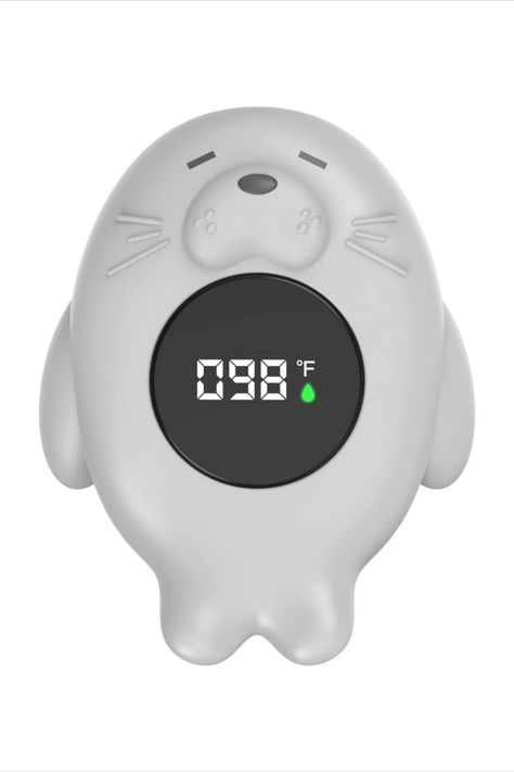 Baby Bath Thermometer Safety, Auto ON/Off Waterproof Bathtub Thermometer with Temperature Warning, Rubber Sea Otter Pool Floating Toy for Infant Toddler Bathing Baby bath essentials, baby essential, babys first bath, bath thermometer. Baby Bath Thermometer, Bath Thermometer, Baby Thermometer, Best Baby Toys, Boy Bath, Baby Bathroom, Bath Ball, Baby Bath Tub, Baby Lounger