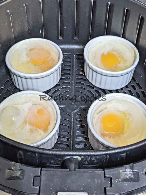 Eggs In Air Fryer, Air Fryer Recipes Eggs, Actifry Recipes, Air Fryer Recipes Breakfast, Air Fryer Recipes Dessert, New Air Fryer Recipes, Air Fryer Recipes Snacks, Air Fryer Cooking Times, Cooks Air Fryer