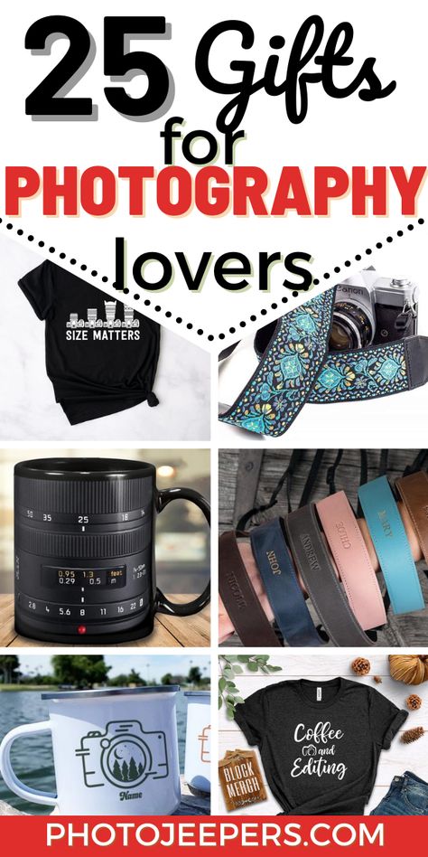 Gifts For Photography Lovers, Camera Gift Ideas, Photographer Gift Ideas, Hats Photography, Friendship Week, Shirts Photography, Photography Gift Ideas, Gift Ideas For Photographers, Gift For Photographer