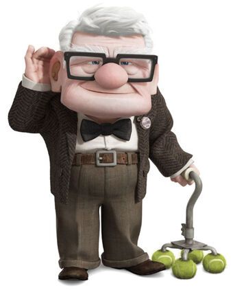 Ellie Fredricksen, Up Carl Y Ellie, Disney Movie Up, Carl Y Ellie, Carl Fredricksen, Up 2009, Man Smiling, Up Pixar, Up Disney