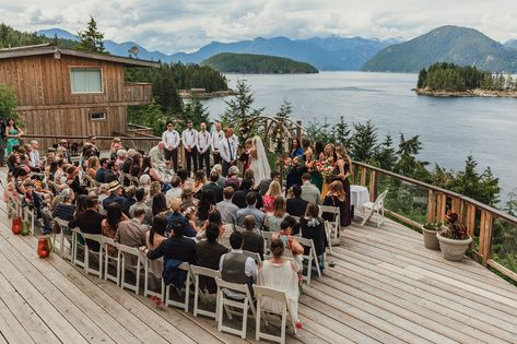 Wedding Packages | West Coast Wilderness Lodge Bc Wedding Venues, West Coast Wedding Venues, Lodge Wedding Reception, Overseas Wedding, Bc Wedding, West Coast Wedding, Friends Together, Intimate Wedding Venues, Mountain Wedding Venues