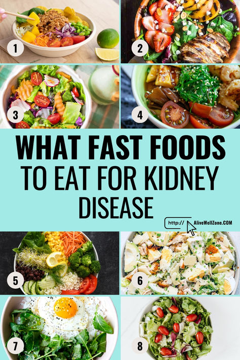 Love fast food but worried about your kidney health? You can still enjoy your favorites!   Discover kidney-friendly options like McDonald’s Fruit & Maple Oatmeal and Chick-fil-A’s Grilled Nuggets.   Learn more: list of foods that are safe to eat while you have a kidney disease. Kidney And Liver Friendly Foods, Eating For Kidney Health, Kidney Stone Diet Plan, Supplements For Kidney Health, Foods Good For Kidney Function, Kidney Support Foods, Chronic Kidney Diet, Stage 3 Ckd Recipes, Diet For Kidney Health