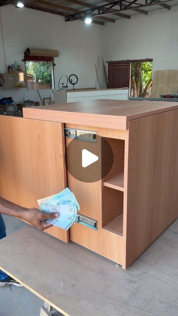 Hidden Drawer, Walking Closet, Secret Space, Hidden Storage, Container House, Drawers, House Design, On Instagram, Furniture