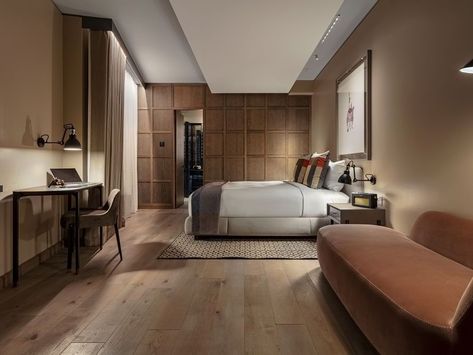 The Londoner | Rooms & Suites | Corner Suite Boutique Hotel Room, London Hotel Room, Hotel King, Perspective Room, Luxury Hotel Room, Room London, Rooftop Lounge, Superior Room, Hotel Suite