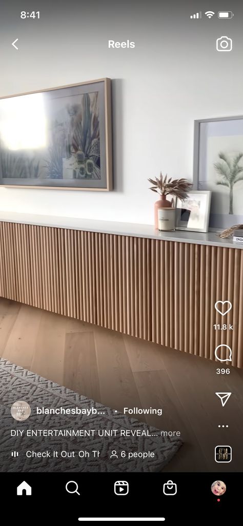 Minimalist Radiator Cover, Furniture In Front Of Radiator, Radiator Cover Living Room, Tv Radiator Cover, Built In Radiator, Tv Above Radiator Ideas, Radiator Cover Under Tv, Radiator Built In, Radiator Under Tv