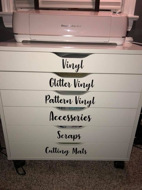 How To Organize Crafts In A Small Space, Silhouette Cameo Office Setup, Circuit Room Organization, Cricut Area Organization, Sublimation Room Ideas, Small Cricut Workspace Ideas, Cricut Craft Room Ideas On A Budget, Home Craft Room Ideas, Craft Room Ideas Cricut