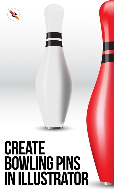 Create bowling pins through using mesh tool. This is another method to create pins in illustrator. It's easy, have a look at this tutorial and learn. As deep you go through it and more time to devote to create your product will give you the more fine result. I am using only few basic steps. #illustrator #illustrator_tutorial #graphic_design #designing #tutorial #deeptuts Mesh Tool Illustrator Art, Mesh Tool Illustrator, Mesh Tool, Adobe Illustrator Tutorials, Illustrator Art, Bowling Pins, Illustrator Tutorials, Bowling, Adobe Illustrator