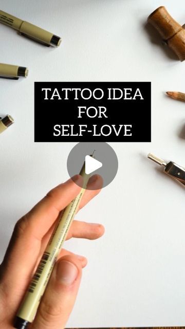 Josh Duke ~ Illustrator on Instagram: "Self Love Tattoos" Finding Yourself Tattoos, Self-love Tattoo Ideas, Self Love Tattoos, Self Love Tattoo, Love Tattoo, Illustrators On Instagram, June 19, Line Tattoos, Love Tattoos