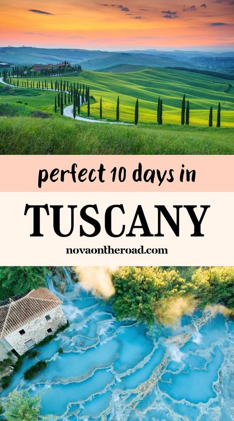 Tuscany trip itinerary Tuscany Road Trip, Italy Road Trip Itinerary, Things To Do In Tuscany, Tuscany Itinerary, Italy Countryside, Hotels In Tuscany, 10 Days In Italy, Rome Itinerary, Tuscany Landscape