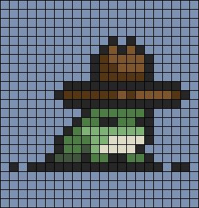 Pixel Art Pattern Frog, Frog And Toad Pixel Art, Frog Pixel Art Grid, Pixel Art Frogs, Pixel Art Grid Cute, Cute Frog Pixel Art, Frog Perler Bead Pattern, Pixel Art Petit, Square Pixel Art