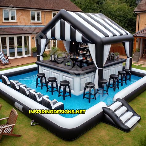 Why settle for ordinary when you can turn your backyard into an extraordinary oasis? Inflatable pool bars are here to shake things up, blending the ultimate relaxation of floating in the water with the fun of enjoying your favorite drinks. Imagine sitting in an inflatable pool while perched at a bar—yes, it’s as fabulous as … Pool Bars, Summer Party Games, Backyard Upgrades, Billionaire Mindset, Dream Backyard Pool, Color Palette Yellow, Red Colour Palette, Art Apps, Green Colour Palette