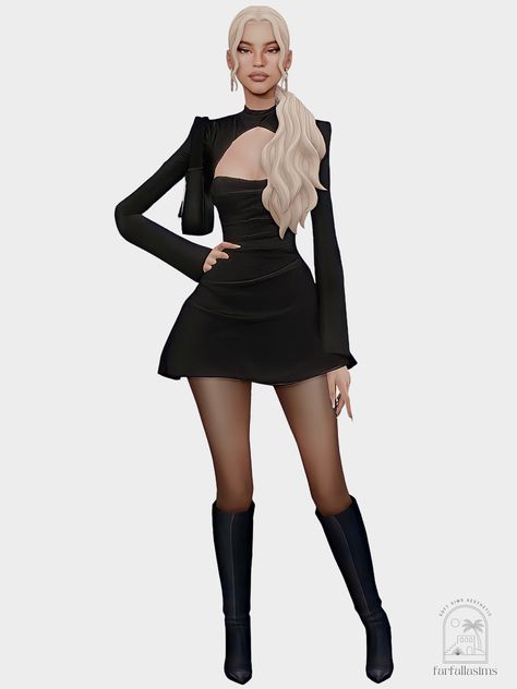 Party Outfit Sims 4, Sims 4 Formal Cc, Sims 4 Formal, Rich Women Outfits, Styling Sweatpants, Lookbook Aesthetic, Famous Clothes, Cc Lookbook, Sims Lookbook