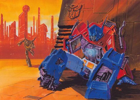 Daniel Arseneault on Twitter: "Studio OX spread betweener for Super Life Form to 2010 - Source: Newtype Magazine Feb 1986 http://t.co/bm60bAjMjA" Newtype Magazine, Optimus Prime G1, Transformers 4, Beast Wars, Transformers Funny, Transformers Autobots, Transformers Comic, Transformers Optimus, Transformers Optimus Prime