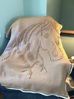 Horse Blanket Pattern, Crochet Bobble Blanket, Bobble Stitch Crochet Blanket, Crochet Blanket Stitches, Bubble Stitch, Blanket Stitches, Puff Stitch Crochet, Bobble Stitch Crochet, Bobble Crochet