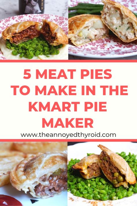 Beef And Mushroom Pie, Mini Pie Maker, Mini Pie Recipes, Thyroid Recipes, Meat Pie Recipe, Beef Meals, Waffle Maker Recipes, Pie Maker, Mini Pie