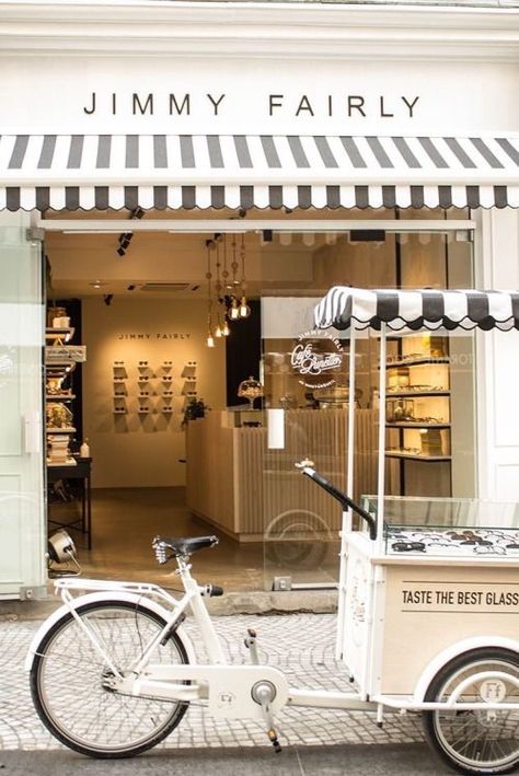 Boutique Patisserie, Jimmy Fairly, Gelato Shop, Ice Cream Cart, Storefront Design, Coffee Shops Interior, 카페 인테리어 디자인, Shop Fronts, Store Window