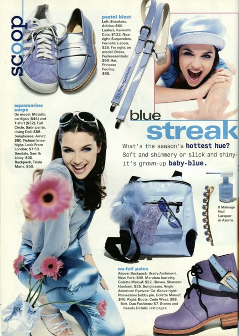 Seventeen Magazine 90s, 2000s Fashion Magazine, Y2k Magazine, 2000s Magazines, Fashion Magazine Layout, Nylon Magazine, Girls Magazine, Magazine Collage, Teen Magazine