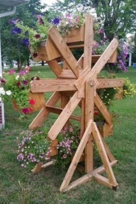 Diy Wooden Planters, Jardim Diy, نباتات منزلية, Diy Planter Box, Wooden Planter Boxes, French Country Garden, Wooden Planters, Wood Planters, Backyard Projects