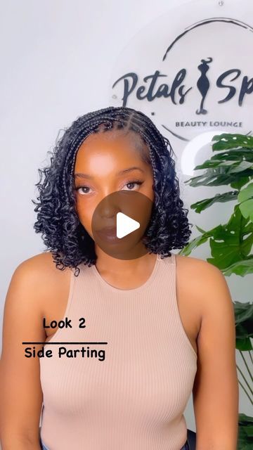 The Styling Room on Instagram: "Perfect Summer Look   _______________________ Boho Bob Braids   •Light weight  •Easy to style  •A suitable look for any occasion   Call: 0975306963 Location: Alick Nkhata Road Kalingalinga sunningdale mall shop5" Boho Braid Bob Hairstyles, How To Style Boho Bob Braids, Curly Loc Hairstyles For Black Women, Boho Braids Bob Hairstyles, Boho Braid Bob Braids, Braided Bob With Curly Ends, Boho Knotless Bob Hairstyles, Short Bob Twist Braids, Short Bob Boho Braids