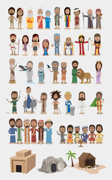 Bible Character Illustration, Bible Clipart, Bible Timeline, Time Line, Family Worship, Bible Characters, Childrens Bible, Bible Time, Ayat Alkitab