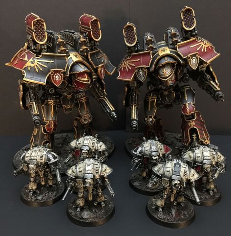 m0nolith's Legio Mortis and House Malinax - + Adeptus Titanicus: The Horus Heresy + - The Bolter and Chainsword Legio Mortis, Titans 40k, 40k Knight, Epic 40k, Adeptus Titanicus, Imperial Knights, Chaos 40k, Adeptus Mechanicus, Plant Zombie