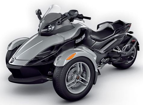 Can-Am Spyder RT 3 Wheel Motorcycle, Can Am Spyder, Reverse Trike, Drift Trike, Trike Motorcycle, Motorcycle License, Third Wheel, Big Boy Toys, Motorcycle Design