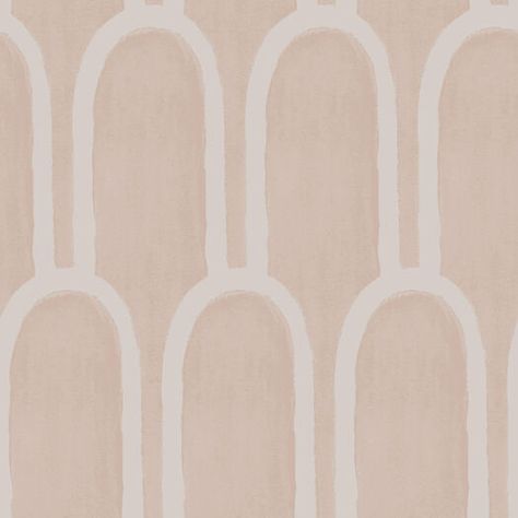 Queen Emma By She She Blush Pink Peel And Stick Wallpaper by World Market Art Deco Peel And Stick Wallpaper, She She, Pink Art Deco, Emma Peel, Matte Paint, Temporary Wallpaper, Stair Risers, Colourful Buildings, Wallpaper Pattern