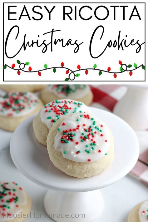 Ricotta Cookies are a delicious, Italian-inspired treat that are perfect for any occasion. These cookies are made with ricotta cheese, which gives them their unique flavor and texture. They are also light and fluffy, making them the perfect snack or dessert. All Recipes Ricotta Cookies, Vanilla Ricotta Cookies, Best Ricotta Cookies, Ricotta Cookies Christmas, Riccota Cheese Cookies, Italian Ricotta Cookies Recipe, Ricotta Cheese Cookies Recipes, Riccota Cookies Italian, Ricotta Cookie Recipes