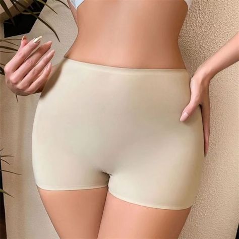 Acabo de encontrar este increíble artículo en AliExpress. ¡Échale un vistazo! 6,06€ | Bóxer de seguridad sin costuras para mujer, pantalones cortos antirozaduras, de cintura alta, ropa interior https://s.click.aliexpress.com/e/_EGmZkt5 Women Boxer Briefs, Amazing Woman, Peyton List, Lingerie Panties, August 1, Amazing Women, Lingerie, On Instagram, Quick Saves