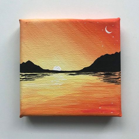 Textured painting diy
Diy textured wall art
Textured canvas art ideas
Textured painting ideas
How to texture paint on can Sunset Room Decor, Tiny Painting Ideas, Acrylic Painting Orange, Painting Gift Ideas, Sunset Room, Mini Tela, Canvas Art Painting Abstract, Mini Toile, Fall Sunset