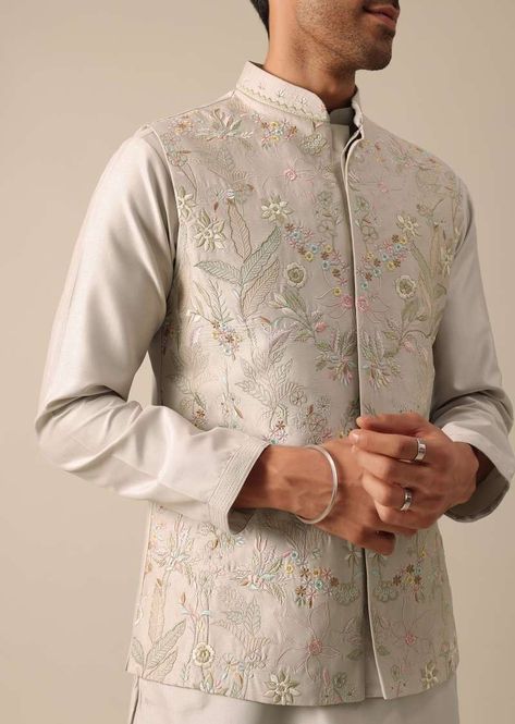 Koti set Groom Koti Kurta, Indian Menswear Wedding, Pastel Sherwani, Wedding Clothes For Men, Indian Vest, Wedding Dress For Men, Indian Wedding Suits Men, Man Dress Design, Indian Wedding Clothes For Men