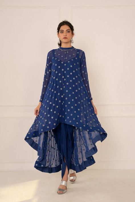 Indo-Western Outfits Under 25K: Must-Have In A Bridal Trousseau Tail Frock, Studio Iris, Indo Western Outfits For Women, Indo Western Dresses For Women, Women's Western Wear, Icy Pink, Prairie Dresses, Western Dresses For Women, Organza Lehenga