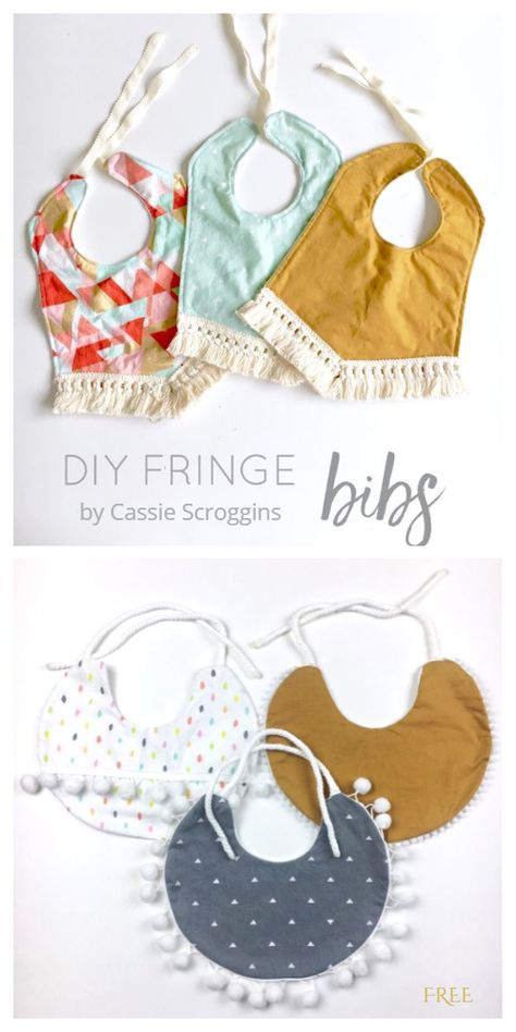 7 DIY Baby Girl Drool Ribs Free Sewing Patterns | Fabric Art DIY Diy Bibs Baby Free Pattern, Bib Patterns Free Baby, Infant Sewing Projects, Bib Sewing Pattern Free, Diy Drool Bibs, Diy Bibs Baby, Drool Bib Pattern Free, Diy Gifts For Baby Girl, Free Bib Pattern