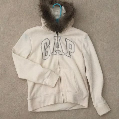 New W/ Tags And Super Soft White Hoodie Jacket, Off White Hoodie, Sequin Hoodie, Faux Fur Hoodie, Velvet Hoodie, Fur Hoodie, Striped Sweatshirts, Toddler Hoodie, Gap Kids