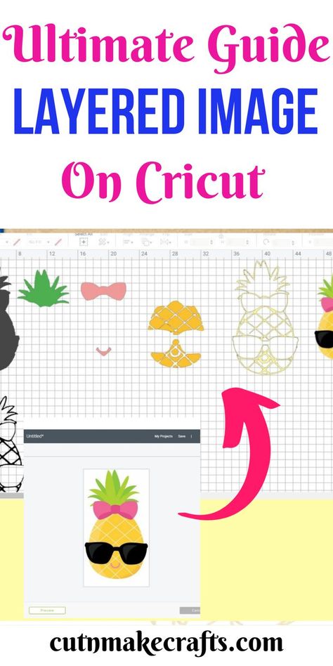 layered image on cricut How To Make Layers On Cricut, How To Layer Svg Files, Layering Htv Vinyl, Multi Layered Stencils, How To Create Layered Svg Files, Layering Heat Transfer Vinyl, How To Make A Multi Layer Svg, Layering Vinyl Cricut Heat Transfer, How To Cricut Iron On Vinyl