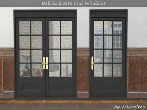 Delicia Build Set Sims 4 Farmhouse Doors Cc, Sims 4 Cottage Windows Cc, Sims 4 Fireplace Patreon, Sims 4 Double Door Cc, Sims 4 Window Cc Maxis Match, Sims 4 Windows And Doors, Ts4 Door Cc, Sims 4 Front Door, Sims 4 Build Cc Windows