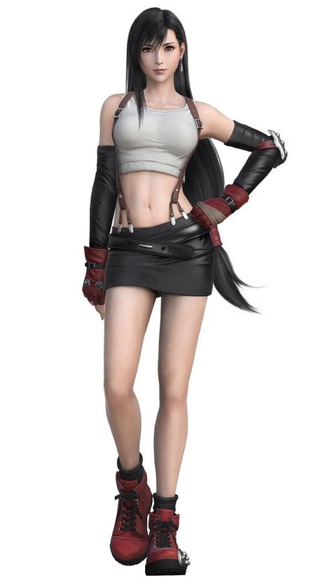 Tifa Ff7 Remake, Tifa Cosplay, Final Fantasy Cloud, Ninja Girl, Tifa Lockhart, Final Fantasy Xiv, Final Fantasy Vii, Final Fantasy, Style Me