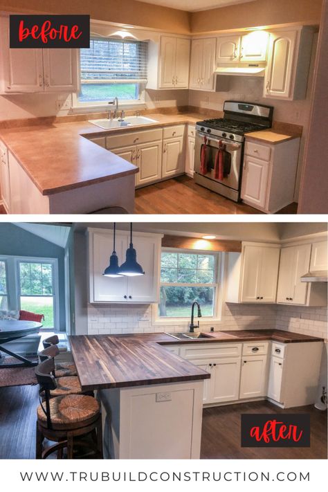 A Warm And Inviting Kitchen Remodel Before & After Mobile Home Kitchen, Inviting Kitchen, Manufactured Home Remodel, Diy Kitchen Renovation, Diy Kitchen Remodel, Inspiration Kitchen, Remodeling Mobile Homes, Kitchen Remodel Before And After, Mobil Home