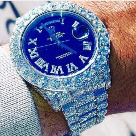 Rolex Diamond, Gold Diamond Watches, Fancy Watches, Swiss Army Watches, Expensive Jewelry Luxury, Rolex Watches For Men, Expensive Watches, Rolex Watch, Expensive Jewelry