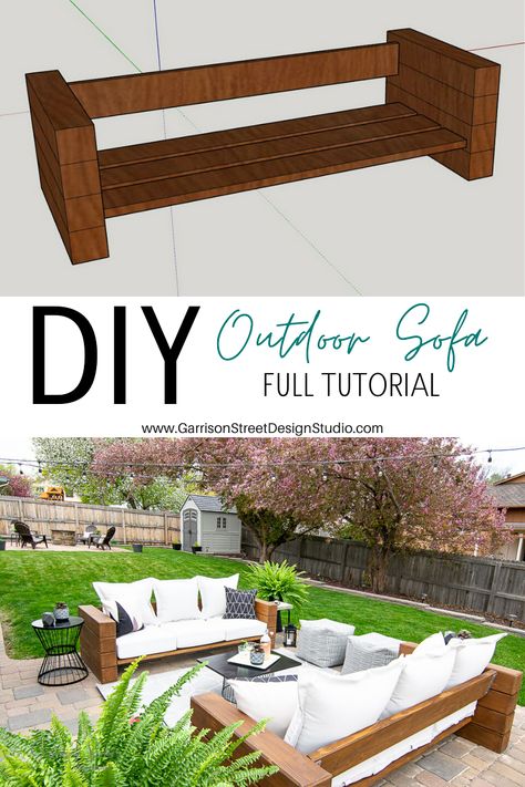 5 DIY Building Projects To Try Right Now Diy Deck, Diy Building Projects, Popular Diy, Furniture Bed, Diy Building, Bed Bench, Building Projects, Hus Inspiration, Diy Patio Furniture