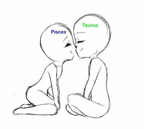 Pisces And Taurus Relationship, Taurus And Pisces Compatibility, Taurus And Pisces, Zodiac Jokes, Taurus Relationships, Pisces Relationship, Pisces Compatibility, Taurus Art, Pisces And Taurus