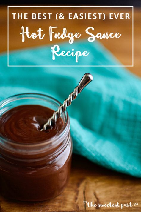 Hot Fudge Recipe, Hot Fudge Sauce Recipe, Fudge Sauce Recipe, Chocolate Sauce Recipes, Homemade Hot Fudge, Chocolate Fudge Sauce, Hot Fudge Sauce, Buy Cookies, Homemade Cake