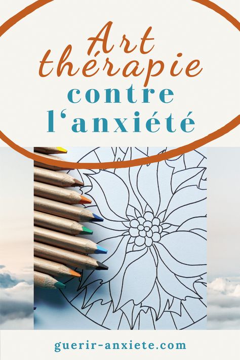 art thérapie anxiété Art Therapy, D Art, Bullet Journal, Collage, Books, Art