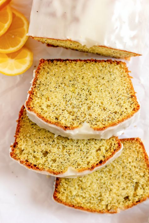 Lemon Poppy Seed Bread Lemon Poppyseed Loaf, Poppyseed Loaf, Poppy Seed Loaf, Lemon Poppy Seed Loaf, Lemon Poppy Seed Bread, Seed Loaf, Poppy Seed Bread, Lemon Poppyseed Bread, Tea Bread