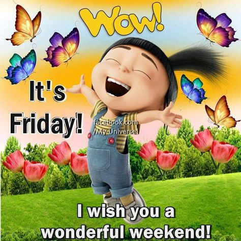 Wow! It's Friday! I Wish You A Wonderful Weekend friday friday quotes friday pictures friday image quotes Friday Funny Images, Happy Friday Morning, Happy Weekend Images, Friday Morning Quotes, Weekend Images, Good Morning Ladies, Friday Images, Good Morning Happy Friday, Good Morning Friday