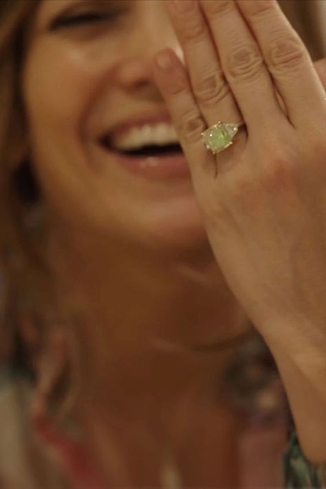 Jlo Engagement Ring, Green Diamond Engagement Ring, Rare Engagement Rings, Jlo And Ben Affleck, Colored Diamond Engagement Rings, Green Engagement Rings, Rare Diamonds, Green Diamond Rings, Katerina Perez